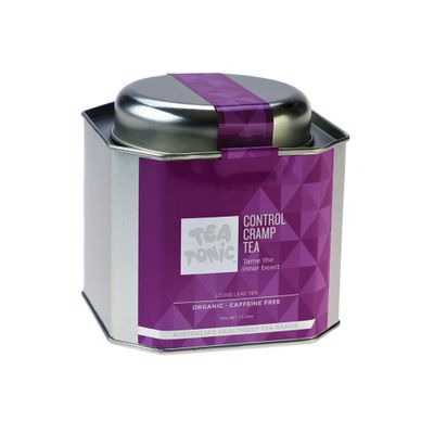 Tea Tonic Organic Control Cramp Tea Tin 150g