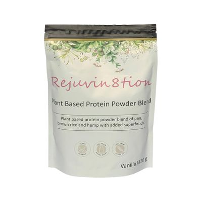 Rejuvin8tion Plant Based Protein Powder Blend Vanilla 450g