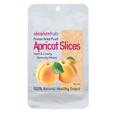 AbsoluteFruitz Freeze Dried Apricot Slices 18g