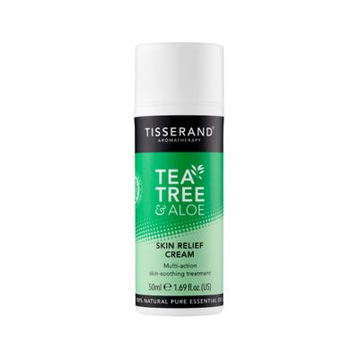 Tisserand Skin Relief Cream Tea Tree and Aloe 50ml