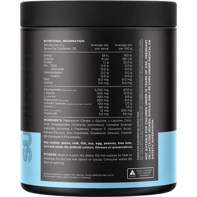 Switch Adrenal Magnesium Support Powder | Strawberry Pineapple Ingredients