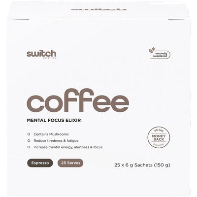 Switch Coffee Mental Focus Elixir | Espresso Sweetened