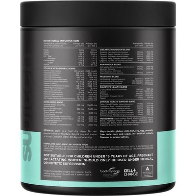Switch Vitality Revitalising Greens Powder | Mango Passionfruit Ingredients
