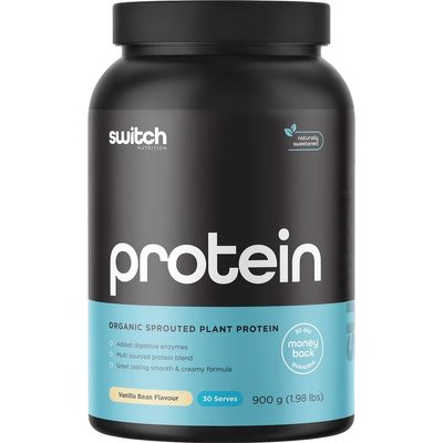 Switch Plant Protein Organic Sprouted Plant | Vanilla Bean