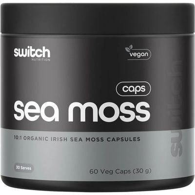 Switch Sea Moss Capsules | 10:1 Organic Irish Sea Moss