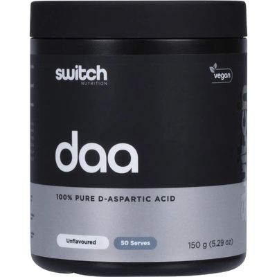 Switch DAA 100% Pure D-Aspartic Acid Unflavoured