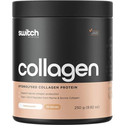 Switch Hydrolysed Collagen Protein | Unflavoured 250g