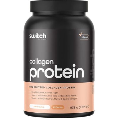 Switch Hydrolysed Collagen Protein | Unflavoured 938g