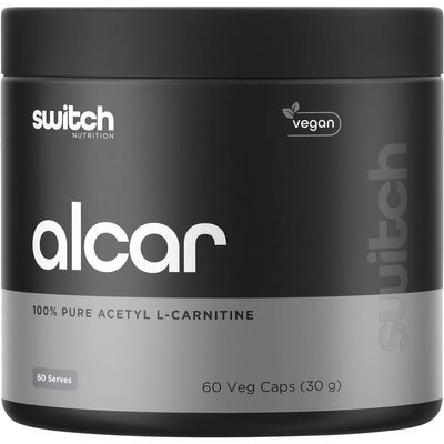 Switch ALCAR 100% Pure Acetyl L-Carnitine 60 Capsules