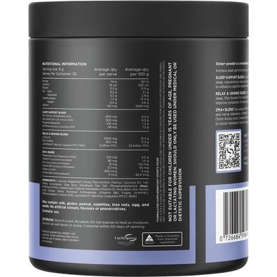 Switch Sleep+ Magnesium | Salted Caramel Ingredients