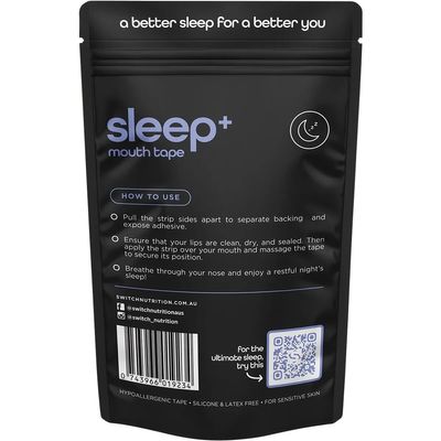 Switch Sleep+ Mouth Tape Information