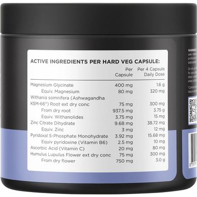 Switch Sleep+ Magnesium Ingredients