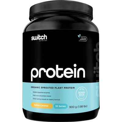 Switch Plant Protein Organic Sprouted Plant | Salted Caramel