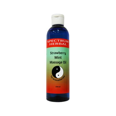 Spectrum Herbal Tao Arom. Massage Oil Strawberry Mint 250ml
