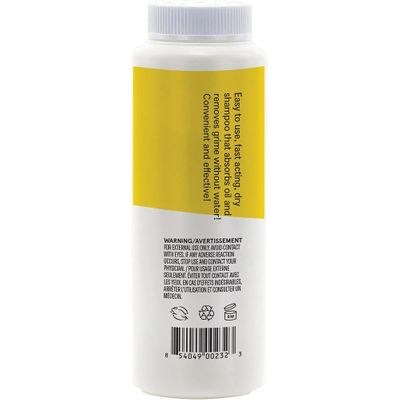 ACURE All Hair Types Dry Shampoo Warning