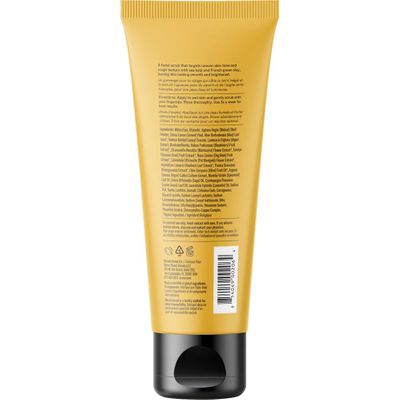 ACURE Brightening Facial Scrub Ingredients