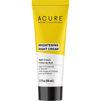 ACURE Brightening Night Cream Tube Front