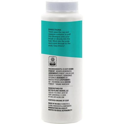 ACURE Brunette To Dark Hair Types Dry Shampoo Directions