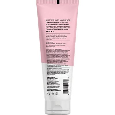 ACURE Buildup Balancing Hemp & ACV Conditioner Ingredients