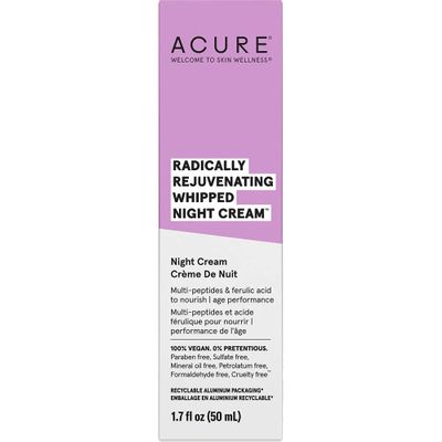 ACURE Radically Rejuvenating Whipped Night Cream Box Front