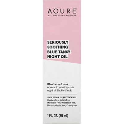 ACURE Seriously Soothing Blue Tansy Night Oil Box