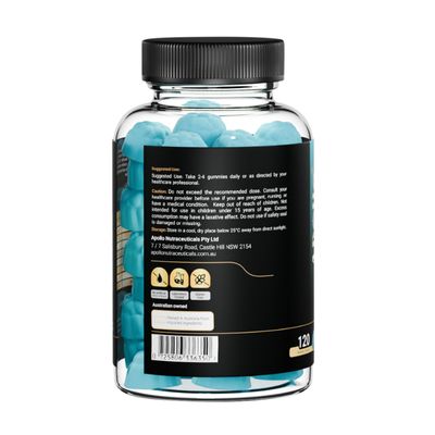 Apollo Creatine Monohydrate Gummies | Blueberry Directions