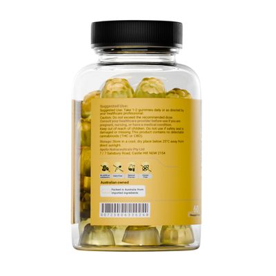 Apollo Hemp Seed Oil Gummies | Pineapple Directions