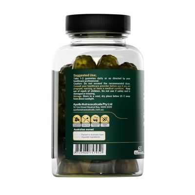 Apollo Irish Sea Moss Gummies | Green Apple Directions