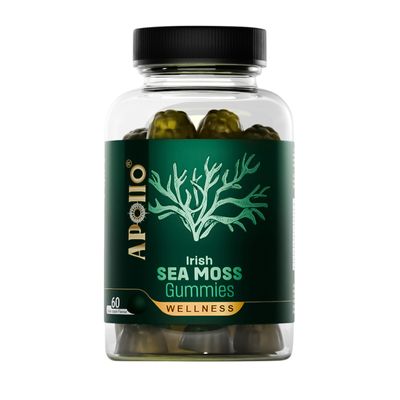 Apollo Irish Sea Moss Gummies | Green Apple