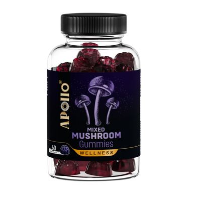 Apollo Mixed Mushrooms Gummies | Grape