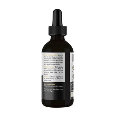 Apollo Shilajit Liquid Directions