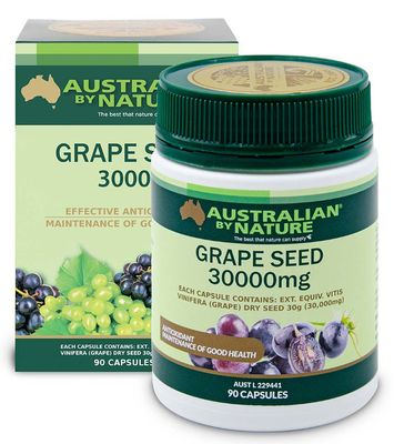 Australian By Nature Grape Seed 30,000mg