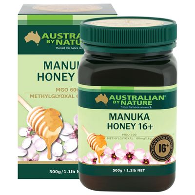 Australian by Nature Manuka Honey 16+ MGO 600