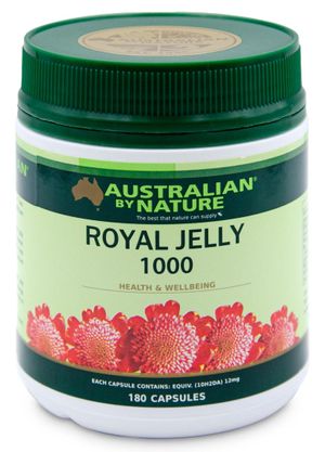 Australian By Nature Royal Jelly 1000mg Capsules