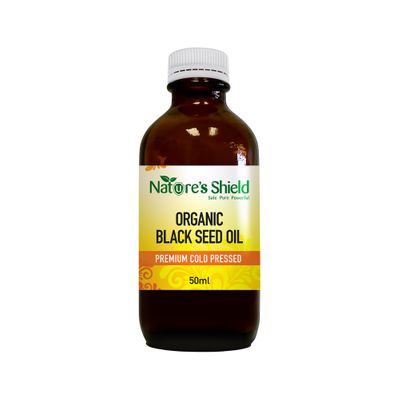 Nature's Shield Organic Black Seed Oil 50ml