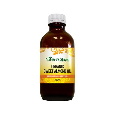 Nature's Shield Organic Sweet Almond Oil 200ml