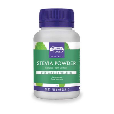 Wonder Foods Organic Stevia Powder 25g