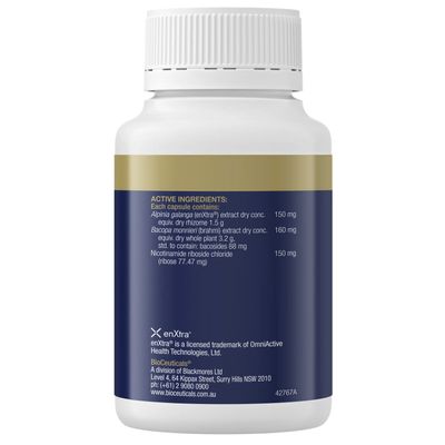 BioCeuticals Cognition Performance Plus Ingredients