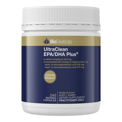 Fish Oil - BioCeuticals Ultraclean EPA/DHA Plus 240 Capsules