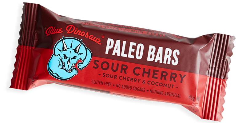 Blue Dinosaur Paleo Bar - Sour Cherry