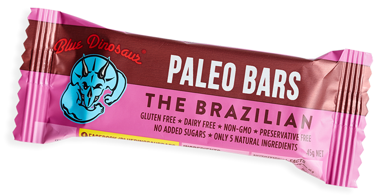 Blue Dinosaur Paleo Bar - The Brazilian