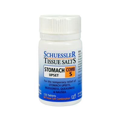 Schuessler Tissue Salts Comb S Stomach Upset Tablets