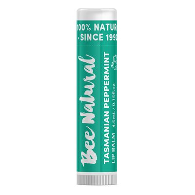 Bee Natural Lip Balm Stick Peppermint 4.5ml
