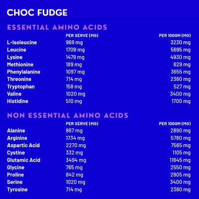 CRAYV Protein | Choc Fudge Amino Acids