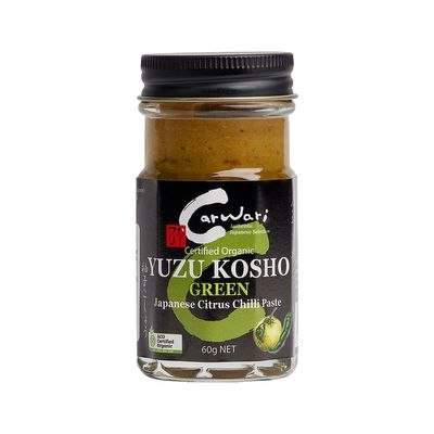 Carwari Organic Yuzu Kosho Green | Japanese Citrus Chilli Paste