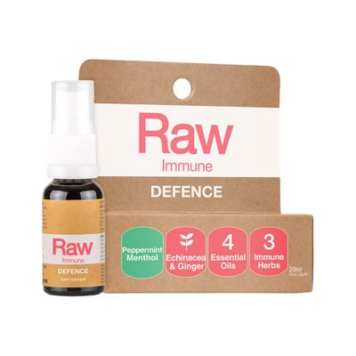 Amazonia Raw Immune Defence Peppermint Menthol Spray 20ml