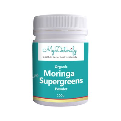 MyDetoxify Organic Moringa Supergreens