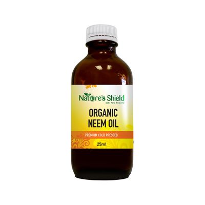 Nature's Shield Organic Neem Oil 25ml