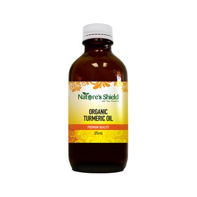 Nature's Shield Organic Edible Turmeric Oil 25ml