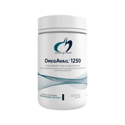 Designs For Health OmegAvail TG1000 Capsules